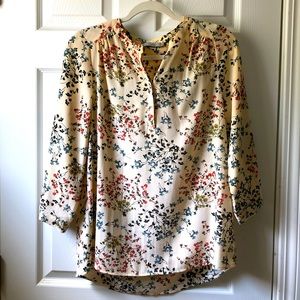 Dalia floral tunic top
